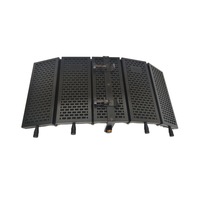Microphone de studio en métal, cabine insonorisée, écran anti-vent absorbant le son, chambre de réduction du bruit de bureau, coton anti-pop
