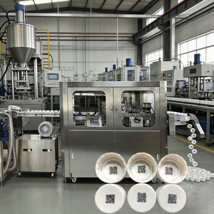 Machine de marquage laser UV tout-en-un pour bouchons de boissons, gravure de codes traçables Data Matrix GS1, solution d'usine unique 1C ERP - Product Image 3