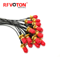 Câble coaxial en stock, assemblage de câble coaxial de 15 cm, 1,13 mm, UFL U.FL MHF, étanche IP67, prise femelle SMA, fourniture d'usine, conforme à la norme ROHS
