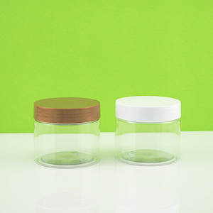 กระปุกใส่ครีมทำจากพลาสติกบรรจุเครื่องสำอางแบบเติมได้ขนาด6ออนซ์ - Product Image 1