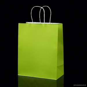 Sacs en papier kraft personnalisés en usine avec votre propre logo personnel, sacs en papier cadeau pour les achats - Product Image 4