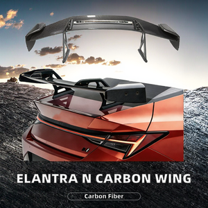 <span class=keywords><strong>Aileron</strong></span> arrière en fibre de carbone Elantra N GT Spoiler pour Elantra N/Avante CN7 2021-2025 Style AD3 <span class=keywords><strong>Universel</strong></span> Professionnel - Product Image 2