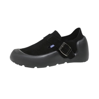 Sabots et mules pour hommes à semelle en liège, et sabots-pantoufles rétro en cuir véritable et daim de haute qualité pour femmes, chaussures décontractées à semelle épaisse – Meilleures ventes