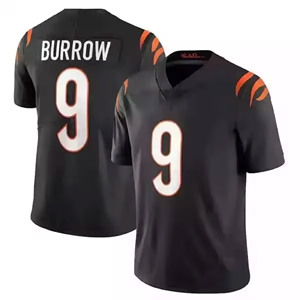 Camisetas de Fútbol Americano para Hombre del Equipo <span class=keywords><strong>CIN</strong></span>, Números 9 Joe Burrow, 1 Ja'Marr Chase, 2 McPherson, Camisetas de Juego Limitadas Cosidas - Product Image 2