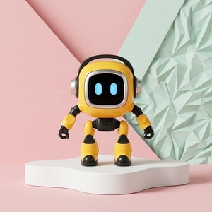 Robot IA de bureau pour enfants : Jouet éducatif interactif humanoïde pour la formation en langage oral, la réflexion et la réponse aux questions - Product Image 1
