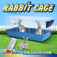 Cage d'intérieur pour lapins et cochons d'Inde 48 "120cm