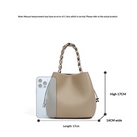 Sac à bandoulière en cuir véritable imperméable style rétro, sac à main polyvalent et tendance pour l'été – Vente en gros