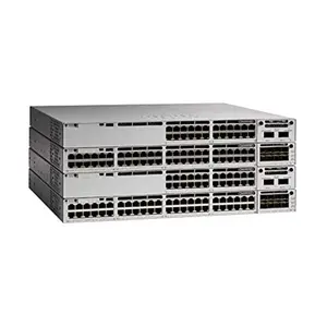 उत्प्रेरक 9200 C9300-48P-E 48-पोर्ट PoE + नेटवर्क अनिवार्य सॉफ्टवेयर इंटरनेट स्विच C9200-48P-E