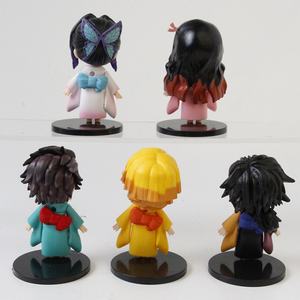 Statues de 10 cm Demon Kamado Nezuko Kochou Shinobu Slayers Figura PVC Anime Figure pour machine de jeu Gashapon, prix de jeu, jouets - Product Image 5
