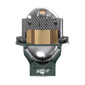 Lente de Proyector LED KUS Dual-TIR de 3 Pulgadas, 152 W, 18000 lm, 6500 K, Ventiladores con Rodamientos de Bolas, Plug and Play para Audi, <span class=keywords><strong>BMW</strong></span>, Honda A1 A3 - Product Image 1