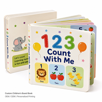 Libro Infantil de Cartón con Papel Reciclado Ecológico, Impresión Personalizada, Tinta Certificada No Tóxica para la Educación Infantil Temprana