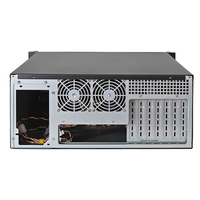Boîtier de serveur 4U pour montage en rack avec plateau ATX et HDD, châssis de montage en rack industriel avec ventilateur, produits en stock