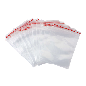Wholesale Custom Logo Frosted Plastic <b>Bags</b> with Durable PE Zipper for <b>Clothing</b> Food & Household Product Packaging - Product Image 1