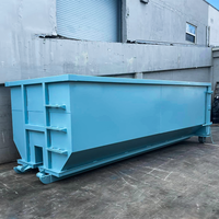 Recommander l'élimination des déchets à usage intensif Roll off Open Top Dumpster pour les débris de construction