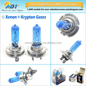 หลอดไฟฮาโลเจนพลาสม่า H7 55W 12V สีขาวสว่างพิเศษ 7500K หลอดไฟซีนอน แก๊สคริปทรอน - Product Image 4