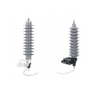 Parafoudre polymère YH-5W JASCO 5kA 10kA 20kA haute tension avec oxyde métallique et caoutchouc de silicone