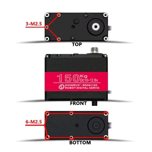 Servo Digital Dsservo de Alto <span class=keywords><strong>Torque</strong></span> RDS51150 150kg, Piezas de Robot, Servomotores para Robótica - Product Image 4