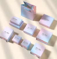 Scatola Rigida in Carta Rosa Personalizzata con Laminazione Lucida e Logo in Rilievo, Prezzo all'Ingrosso di Fabbrica, Dimensioni Personalizzabili