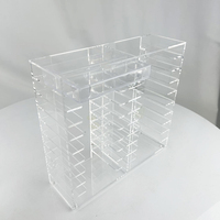 Boîte de rangement pour cassettes en acrylique transparente, organisateur, support, 20 emplacements, boîte de rangement pour cassettes en acrylique