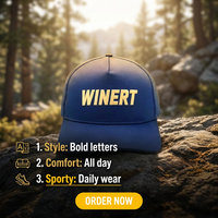 Gorras de Béisbol Personalizadas con Logotipo Bordado en 3D, 5 Paneles, Transpirables, Impermeables, Deportivas, con Orificios Cortados con Láser, Ajustables