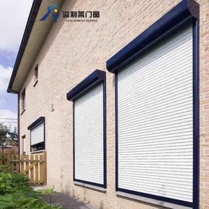 Profils de fenêtres modernes en alliage d'aluminium avec <span class=keywords><strong>volet</strong></span> <span class=keywords><strong>roulant</strong></span> horizontal pour usage extérieur en ferme et hôtel - Product Image 3