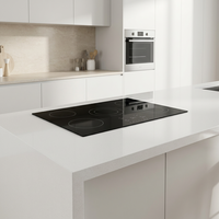 Table de cuisson en céramique de 36 pouces avec 5 zones, cuisinière électrique encastrée sans gaz