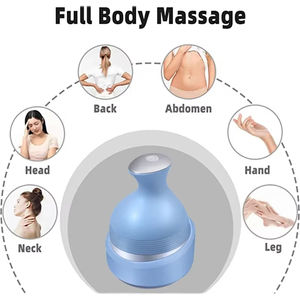 Masajeador Eléctrico Inalámbrico para Cabeza, Herramienta de Masaje para Cuero Cabelludo, Impermeable, Relajante Corporal, Masajeador de Tejido Profundo para Hombros y Cuello - Product Image 6