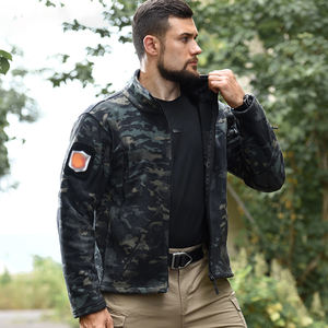 Giacca Calda Mimetica da Uomo per Fitness Uniforme Tattica Outdoor Colore Camo Notturno <span class=keywords><strong>Outfit</strong></span> Invernale - Product Image 5