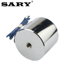 SARY工業用小型12V <span class=keywords><strong>DC</strong></span>電磁保持磁石丸型ソレノイドLY3530リフティング電磁石25kg - Product Image 4
