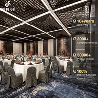 Ensemble de mobilier de restaurant moderne, solution clé en main commerciale, projet tout-en-un, tables et chaises de banquet pour salle de réception