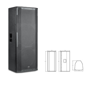 Trung Quốc chất lượng cao PRO kép 15 inch loa siêu trầm inch công suất cao sân khấu chuyên nghiệp hệ thống âm thanh dòng mảng Loa - Product Image 2