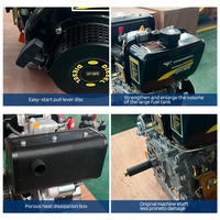 Moteur diesel Changfa 178F 4,0 kW 296 cm³ monocylindre refroidi par air pour machines de construction