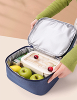 Sac isotherme de pique-nique extérieur en tissu Oxford imperméable double couche en polyester, grande capacité, avec bandoulière, pour préparation de repas, fermeture éclair
