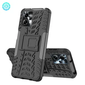 TPU PC 2 in 1 shockproof case for motorola Moto G13 G23 G53 phone cover with kickstand mobile phone cases
