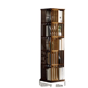 Stockage domestique multicouches Armoire de rangement simple pour enfants Étagère rotative au sol - Product Image 1