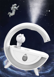 Nuevo humidificador de aire de nube de lluvia de astronauta con luz nocturna USB Difusor de goteo de agua antigravedad en forma de <span class=keywords><strong>G</strong></span> grande para automóviles y hoteles - Product Image 5