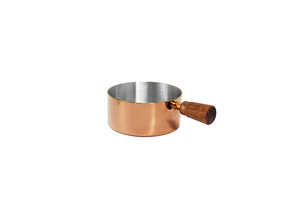 Juego de tazas y cucharas de cocina, juego de tazas de medición de Metal apilables, tazas de medición de acero inoxidable con mango de madera, <span class=keywords><strong>4</strong></span> Uds. - Product Image 6