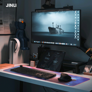 Nhà máy tùy chỉnh mô hình phim hoạt hình RGB Bàn phím chuột Pad kích thước lớn cao su LED Luminous Chuột chơi game mat - Product Image 6