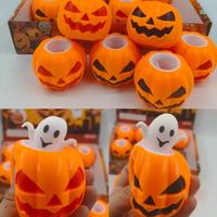 Großhandel Halloween-Geschenke Kürbis-Geist Squishy Spielzeug TPR Stressabbau Lustiges Feiertags-Quetschspielzeug Halloween Squishy Toys