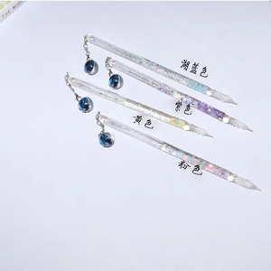 Estilo surtido Todo tipo Bonito regalo transparente Pluma de inmersión de vidrio Hecho a mano Firma de vidrio de borosilicato alto Cristal Vintage Dip <span class=keywords><strong>Pen</strong></span> - Product Image 1