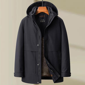 Doublure intérieure détachable pour hommes <span class=keywords><strong>Doudoune</strong></span> en velours doré avec duvet d'oie blanc Froid extrême Imperméable Épais Anti-froid d'âge moyen - Product Image 3