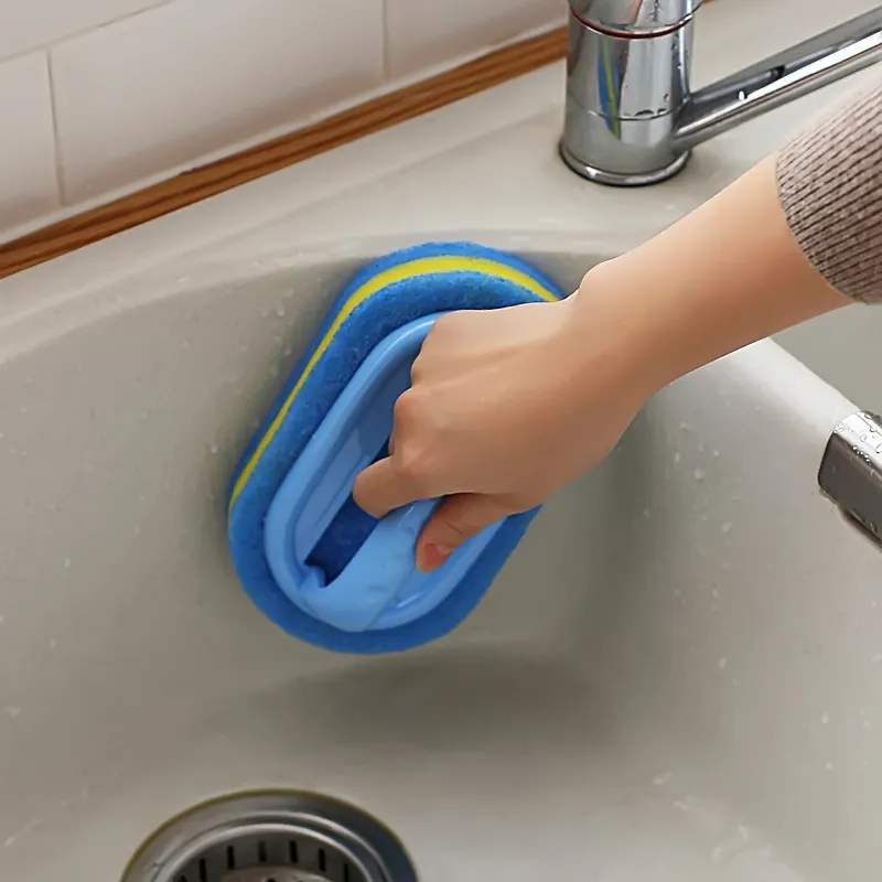 Spugna per la pulizia della cucina pulire la toilette del bagno strumenti per la pulizia in ceramica spazzola per la pulizia delle pareti in vetro della cucina