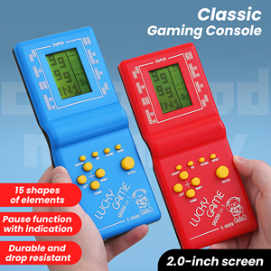 Consola de Juegos Portátil Clásica E-9999 al por Mayor, Pantalla de 2.4 Pulgadas, Juego de Bolsillo, Juego de Ladrillos, Juego de la Suerte, Juguete de Viaje para Niños - Product Image 6