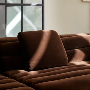 Sofá Modular en Forma de L de Tela de Pana de Lujo Moderno Disen, Sofá Modular de Tela, Sofá Curvo, Sofá con Descuento para Villa - Product Image 4