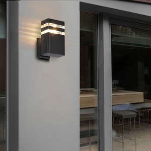 Produttore cinese di alta qualità lampada da parete esterna impermeabile Ip65 classico ABS Villa cancello corridoio recinzione giardino luce da parete - Product Image 3