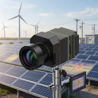 Cámara Térmica FPA Sin Refrigeración de Montaje Fijo con Modbus para Visión Artificial Industrial, Certificación CE, FCC, MSS-R-TN430