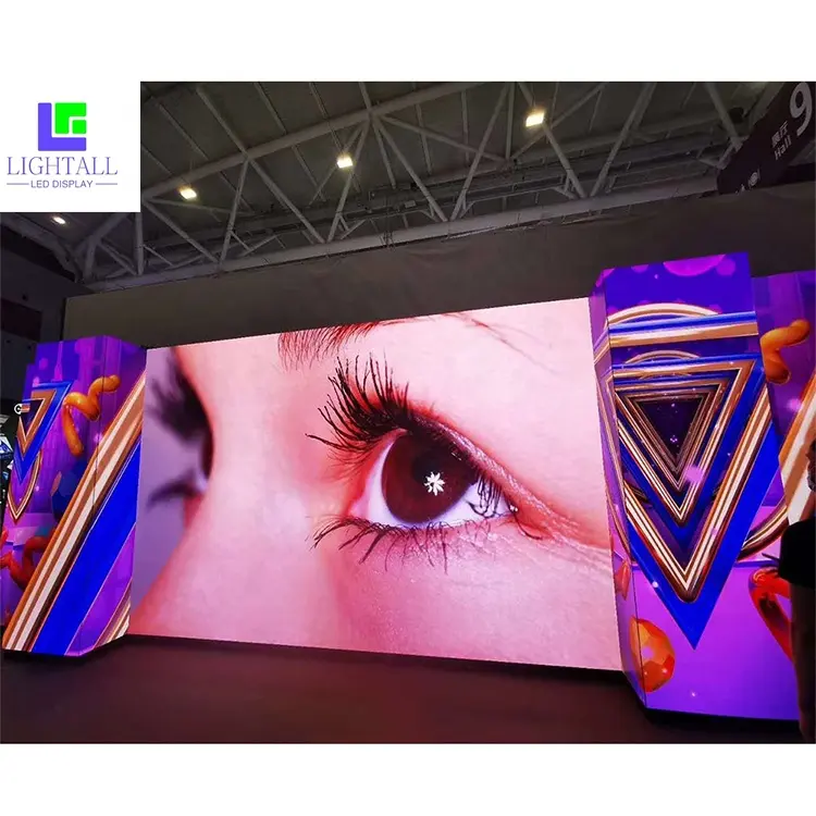 P3.91 P4 Fast Installation Electronic Indoor Led Screen Video Display Panels