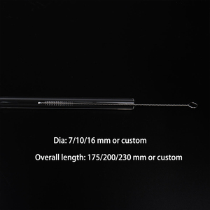 OEM Custom Straw Cleaner Household spazzola per bevande in acciaio inossidabile facile da pulire detergente per tubi - Product Image 5