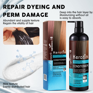 Keliara Keratin Treatment Hair <b>Shampoo</b> and Conditioner for All Hair Types-Anti-Dandruff Nourishing Moisturizing Hair Care Set - Product Image 5