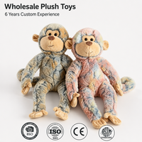 Peluches singes kawaii, animaux en peluche pour la vente en gros aux supermarchés et épiceries